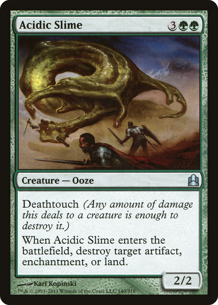 Acidic Slime (140) - Commander 2011