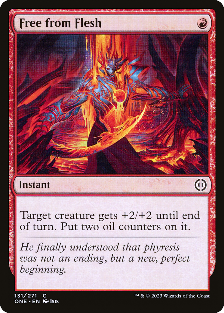 Free from Flesh (131) Foil - Phyrexia: All Will Be One