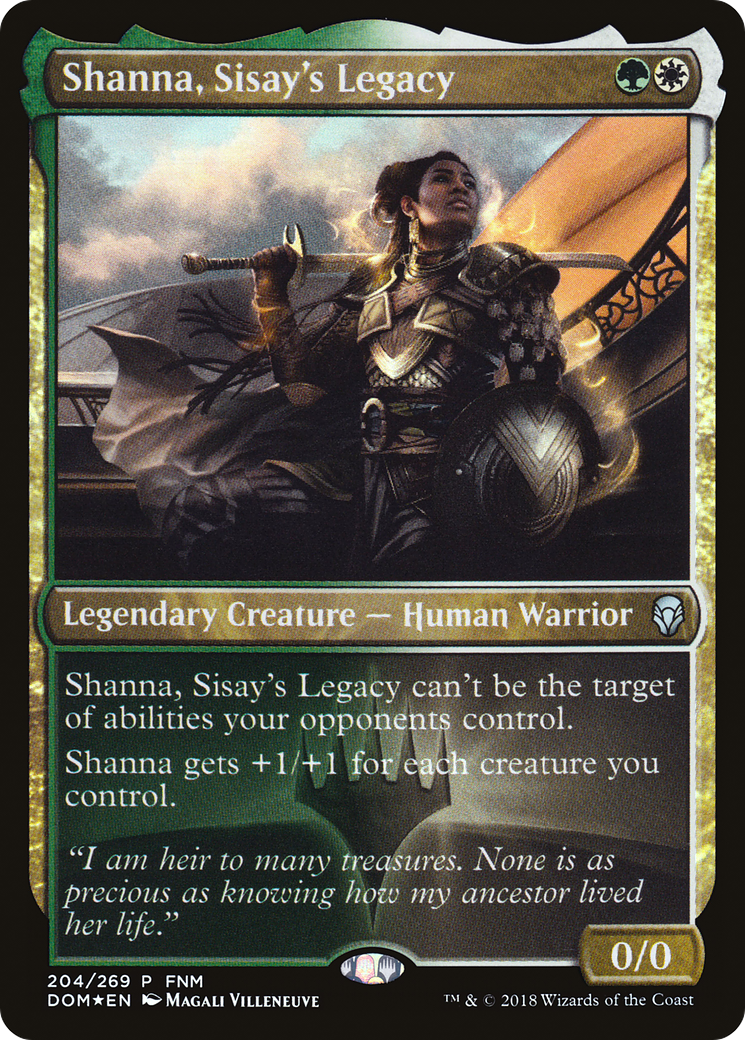Shanna, Sisay's Legacy (204) Foil - Dominaria Promos