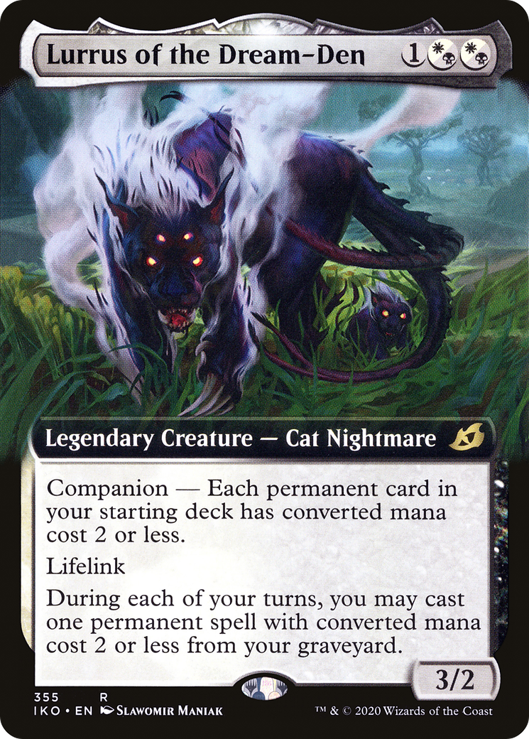Lurrus of the Dream-Den (Extended Art) (355) Foil - Ikoria: Lair of Behemoths