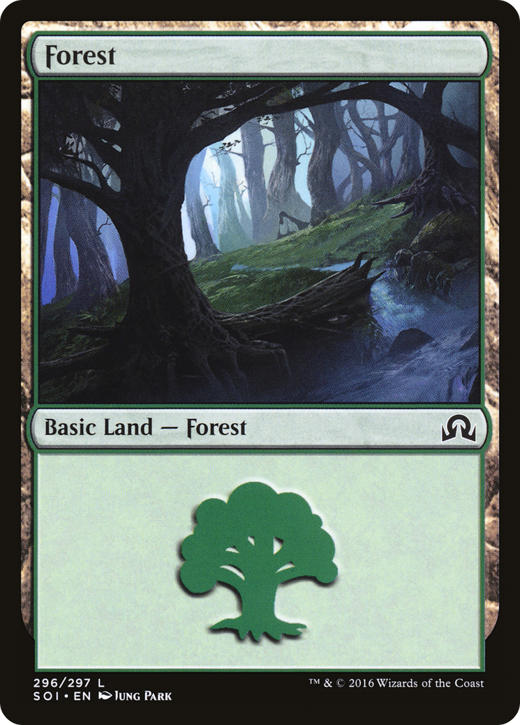 Forest (296) - Shadows over Innistrad
