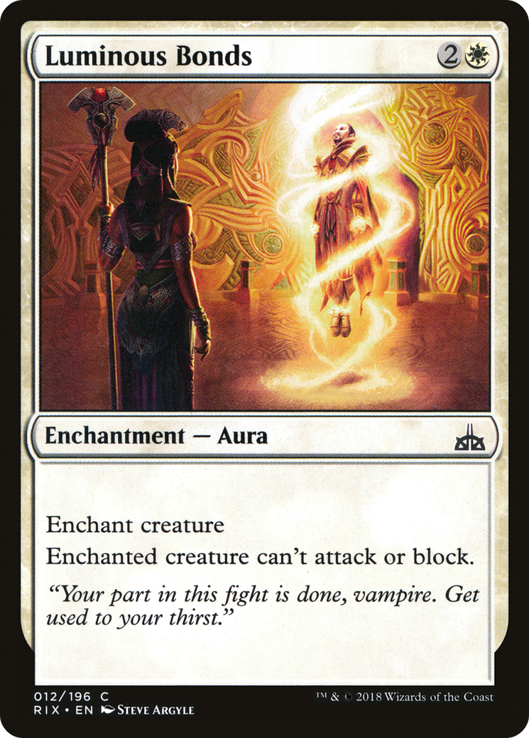 Luminous Bonds (012) Foil - Rivals of Ixalan