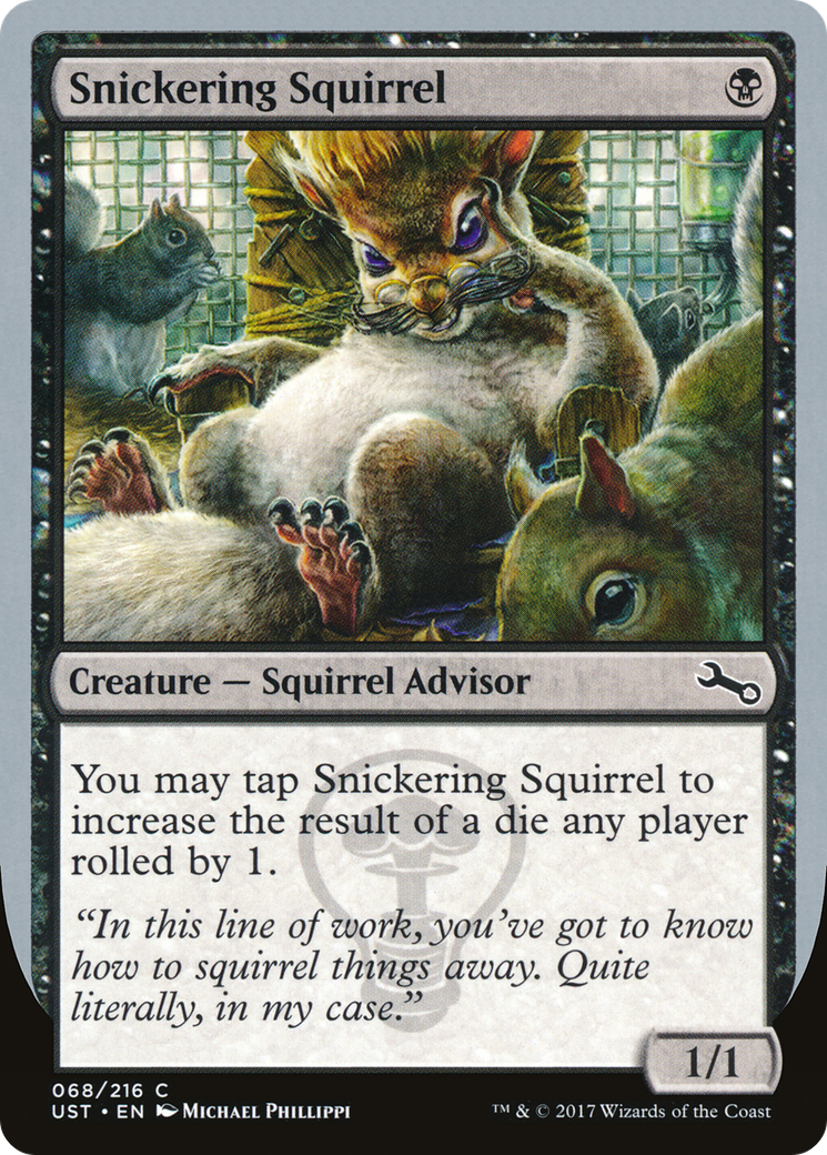 Snickering Squirrel (068) Foil - Unstable