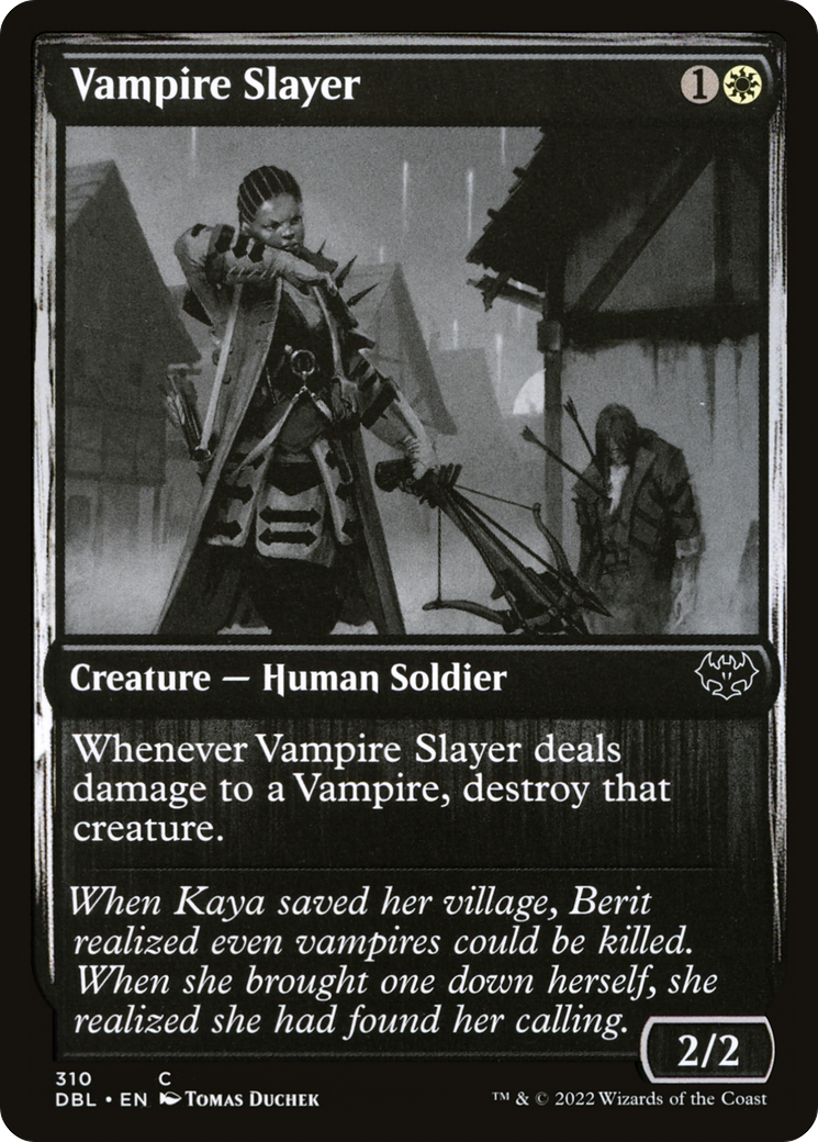 Vampire Slayer (310) Foil - Innistrad: Double Feature