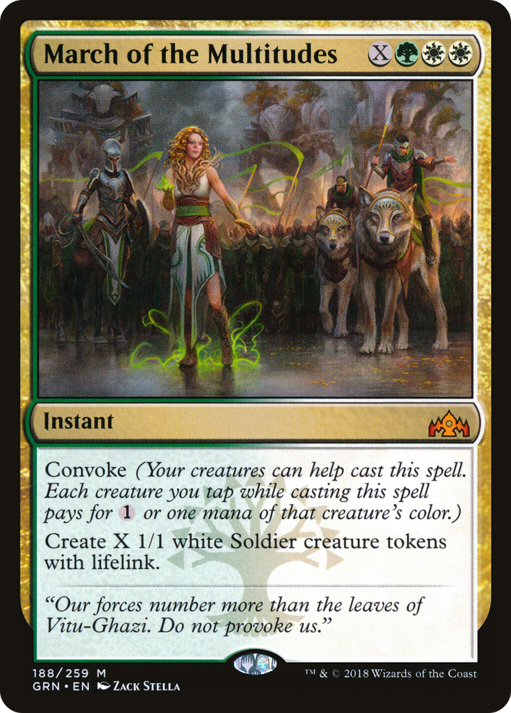 March of the Multitudes (188) - Guilds of Ravnica