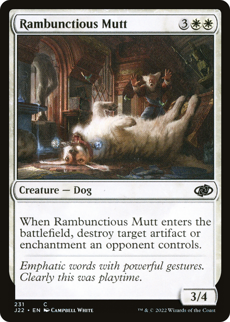 Rambunctious Mutt (231) - Jumpstart 2022