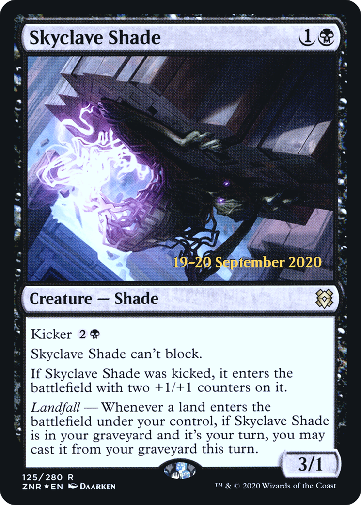 Skyclave Shade (125) Foil - Zendikar Rising Promos