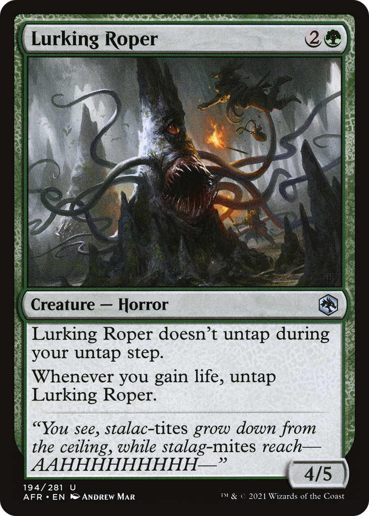 Lurking Roper (194) - Adventures in the Forgotten Realms
