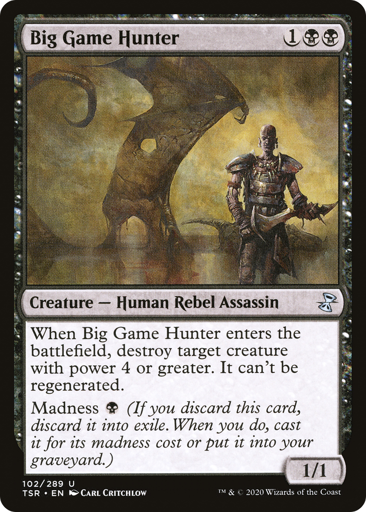 Big Game Hunter (102) Foil - Time Spiral Remastered