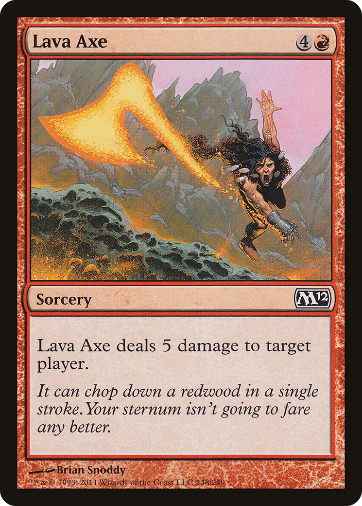 Lava Axe (148) - Magic 2012