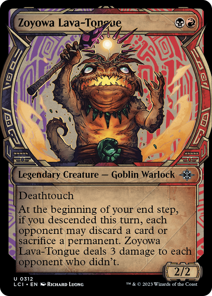 Zoyowa Lava-Tongue (Showcase) (312) - The Lost Caverns of Ixalan