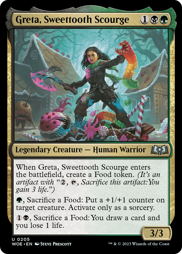 Greta, Sweettooth Scourge (205) Foil - Wilds of Eldraine