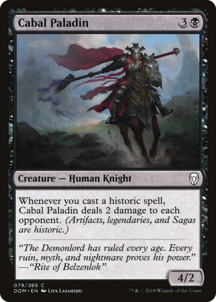 Cabal Paladin (079) - Dominaria