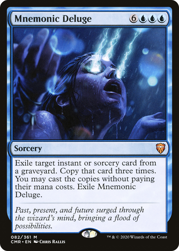Mnemonic Deluge (082) Foil - Commander Legends