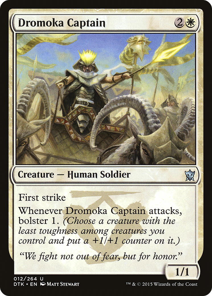 Dromoka Captain (012) Foil - Dragons of Tarkir