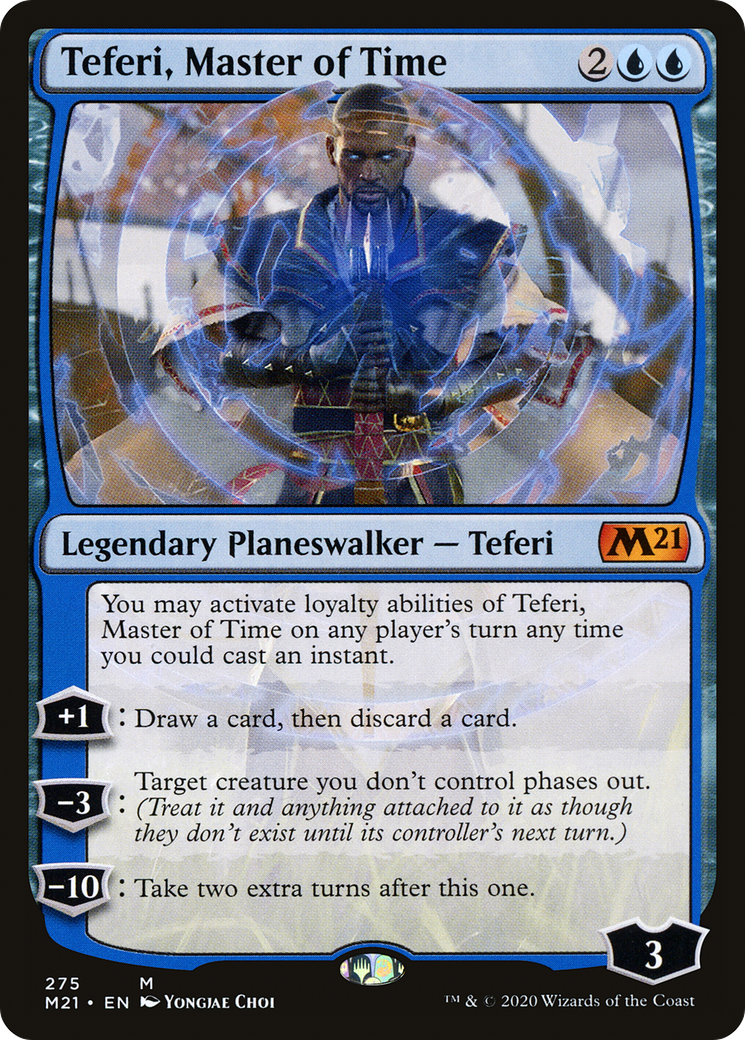 Teferi, Master of Time (275) - Core Set 2021