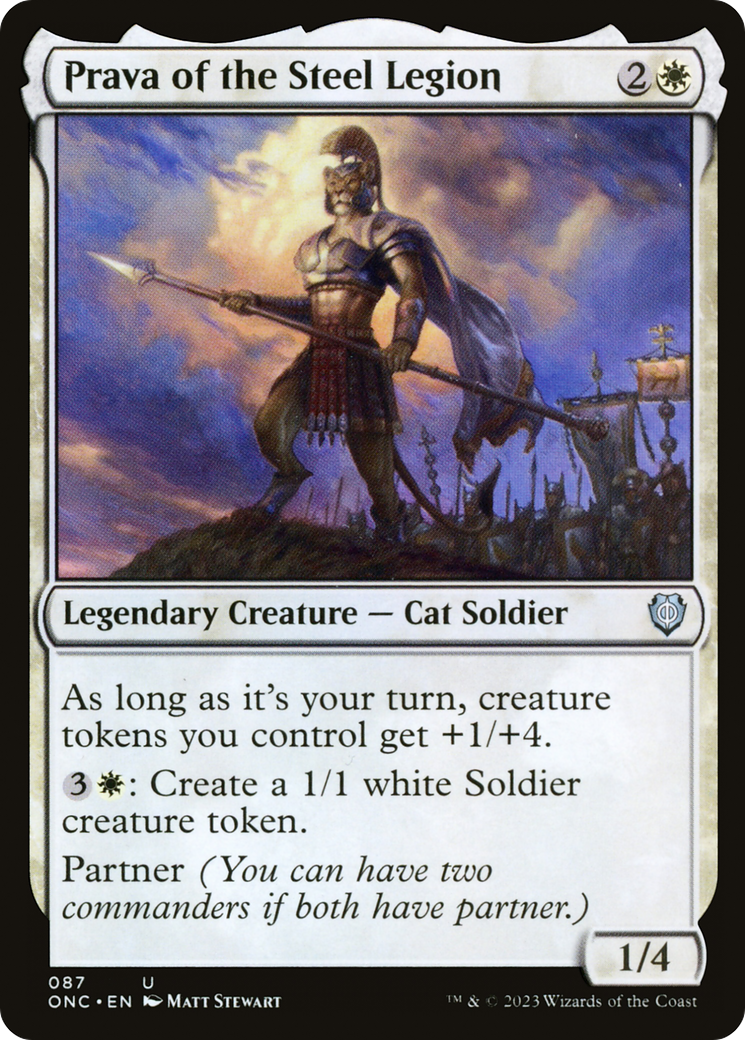 Prava of the Steel Legion (087) - Phyrexia: All Will Be One Commander