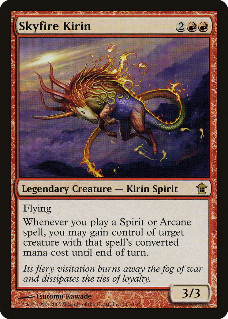 Skyfire Kirin (113) - Saviors of Kamigawa