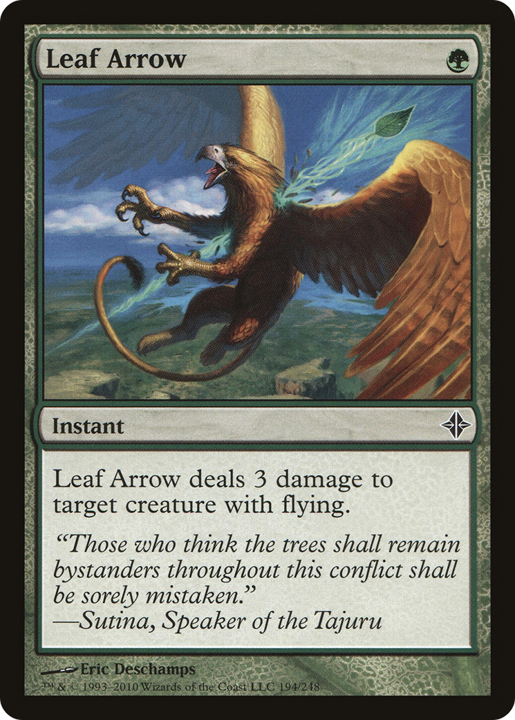 Leaf Arrow (194) - Rise of the Eldrazi