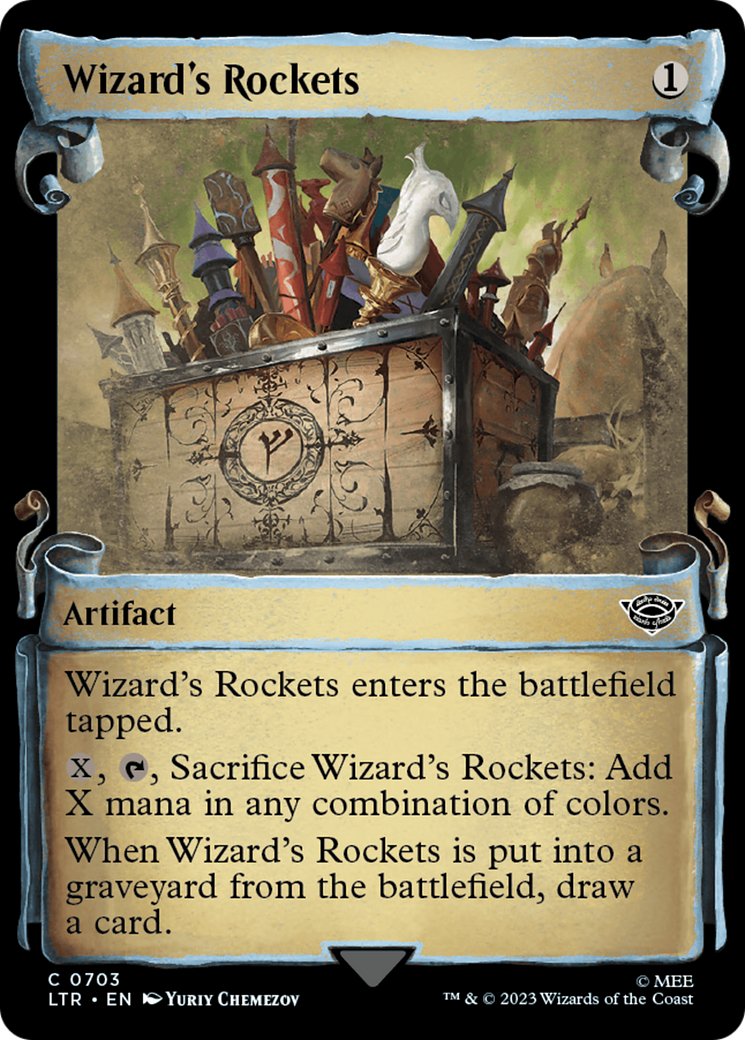 Wizard's Rockets (Showcase Scrolls) (Showcase) (703) - The Lord of the Rings: Tales of Middle-earth