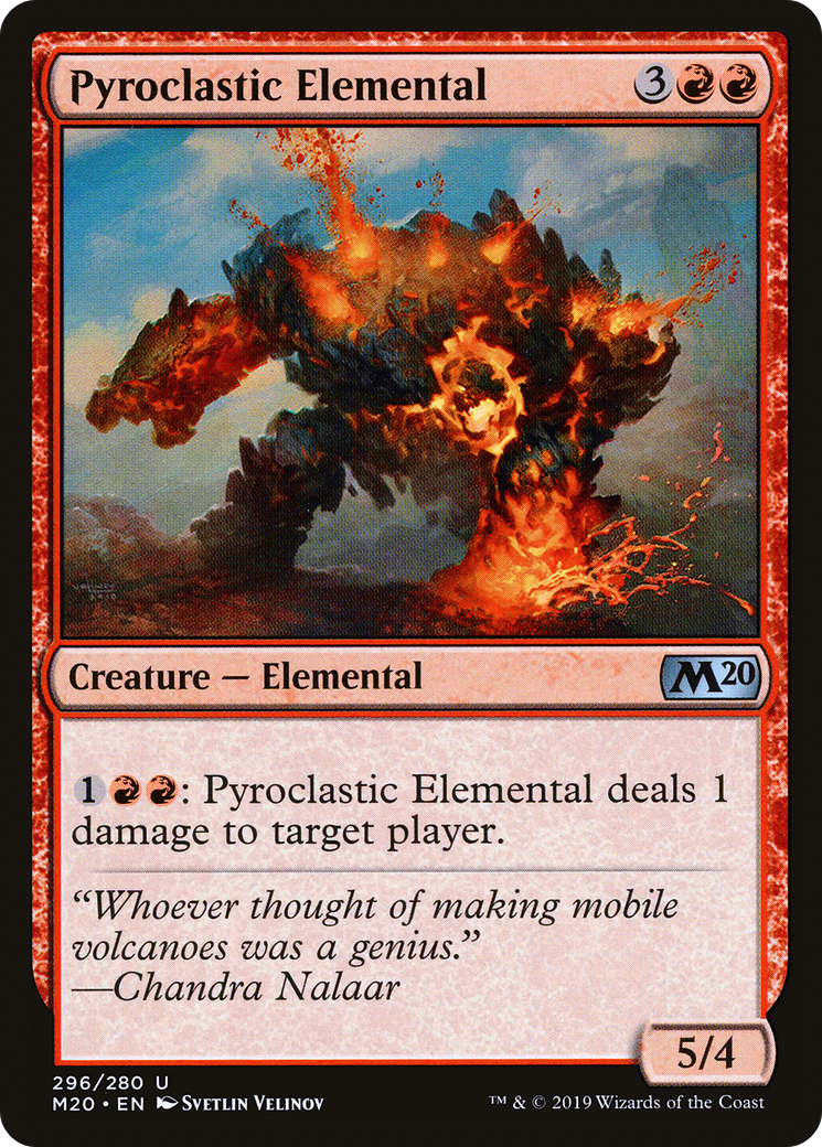 Pyroclastic Elemental (296) - Core Set 2020