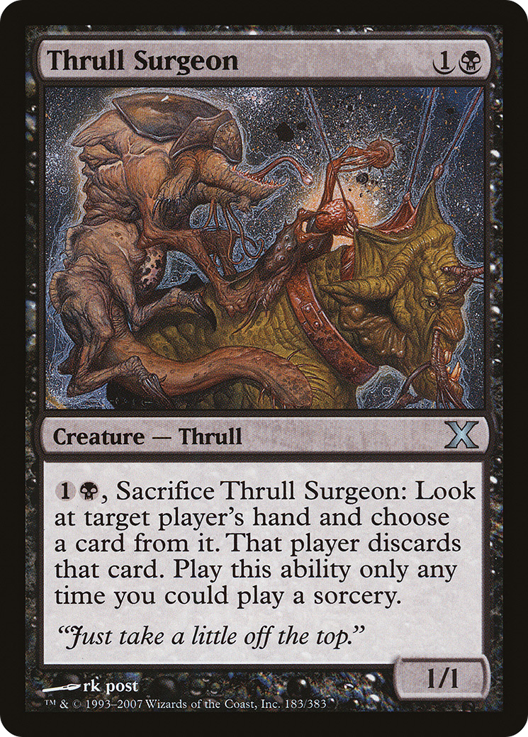 Thrull Surgeon (183) - Tenth Edition