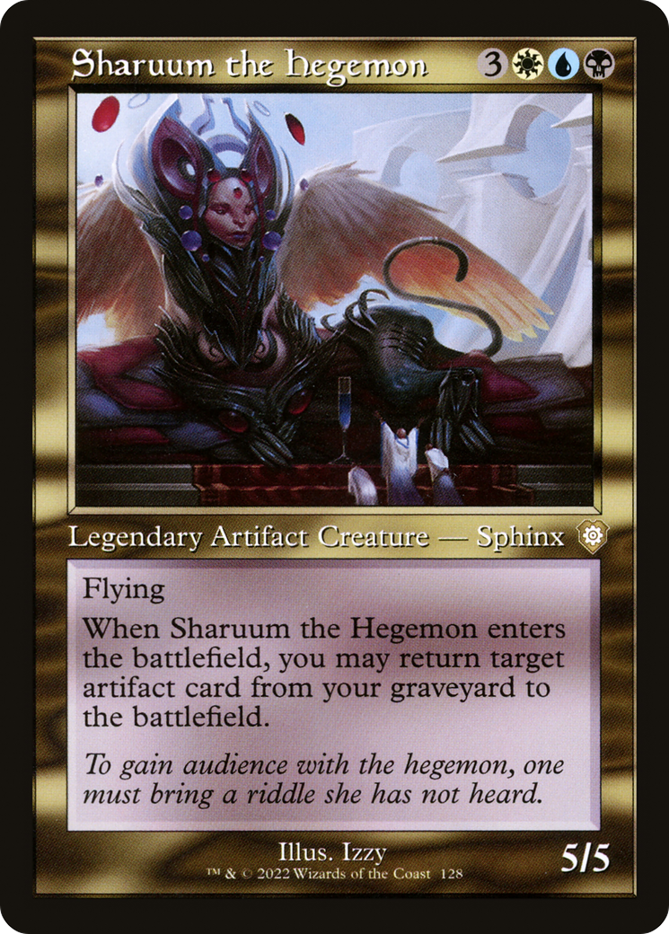Sharuum the Hegemon (Retro) (128) - The Brothers' War Commander