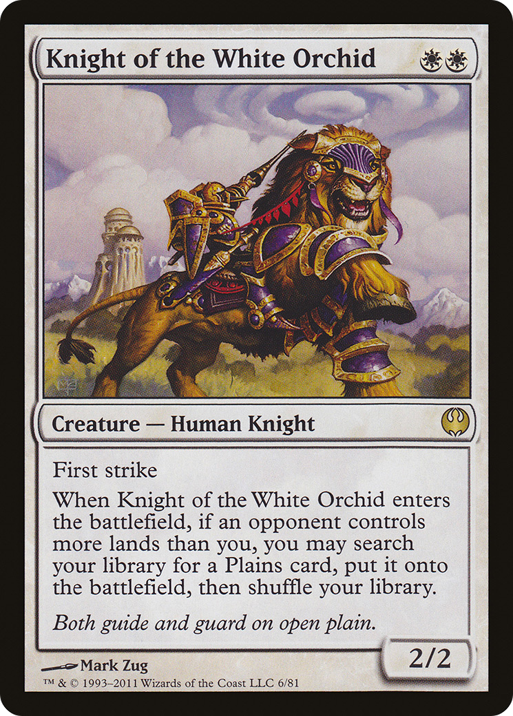 Knight of the White Orchid (006) - Duel Decks: Knights vs. Dragons
