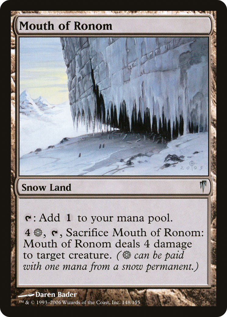 Mouth of Ronom (148) - Coldsnap