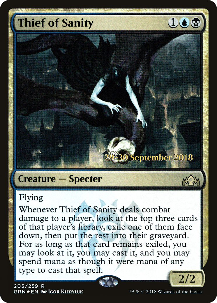 Thief of Sanity (205s) Foil - Guilds of Ravnica Promos