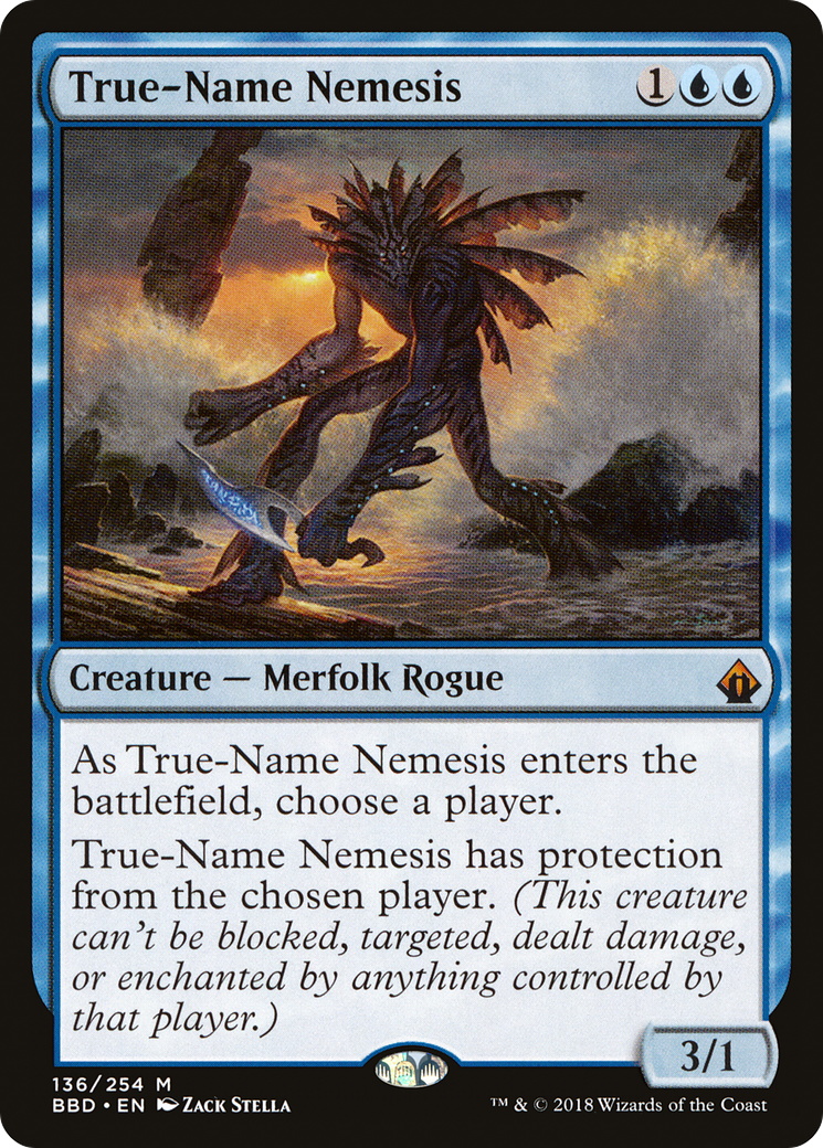 True-Name Nemesis (136) Foil - Battlebond