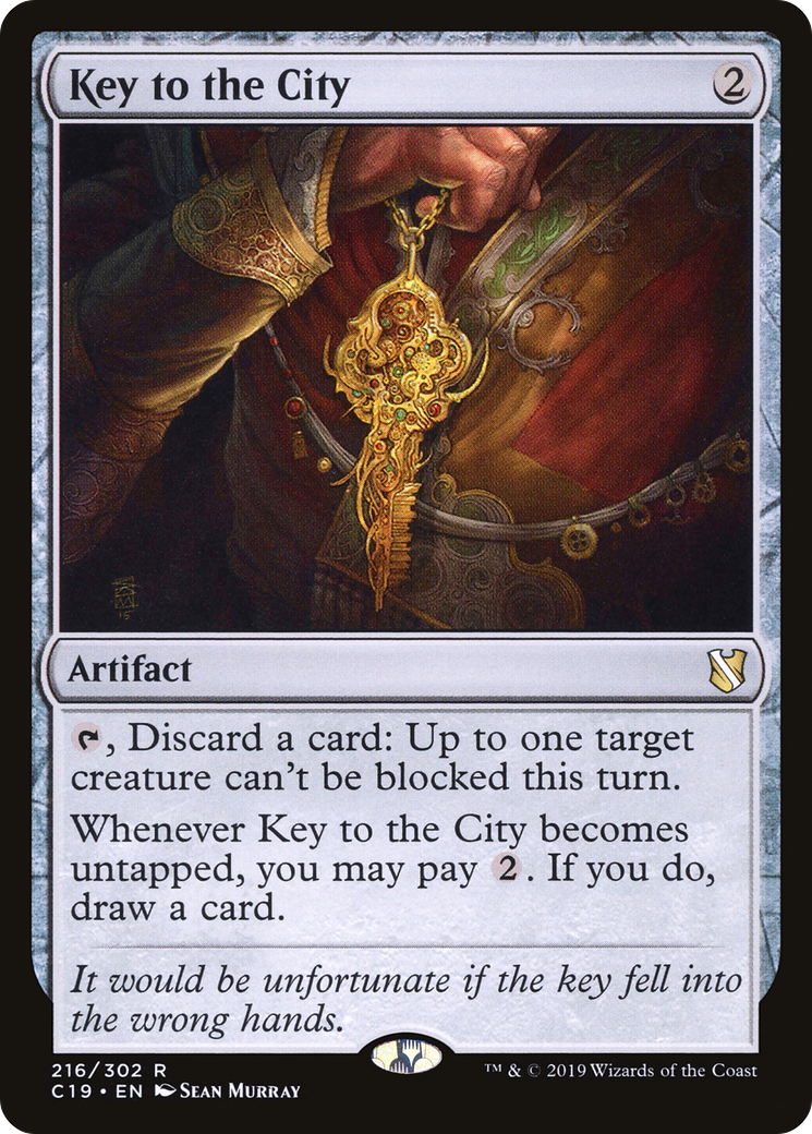 Key to the City (216) - Commander 2019