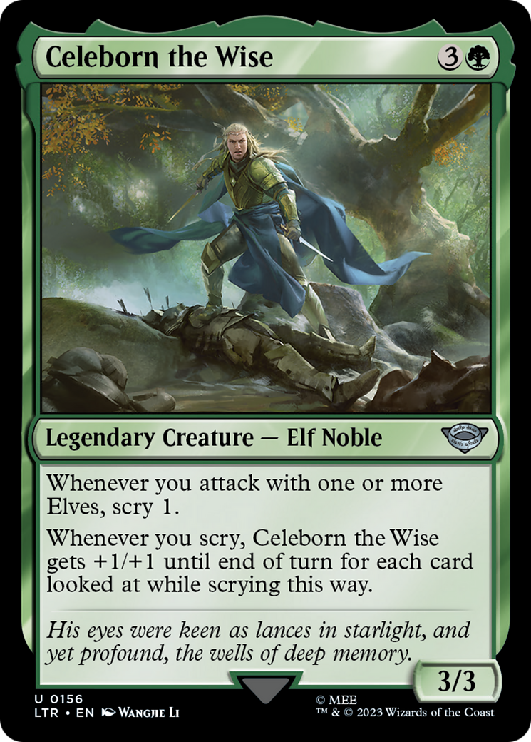 Celeborn the Wise (156) Foil - The Lord of the Rings: Tales of Middle-earth