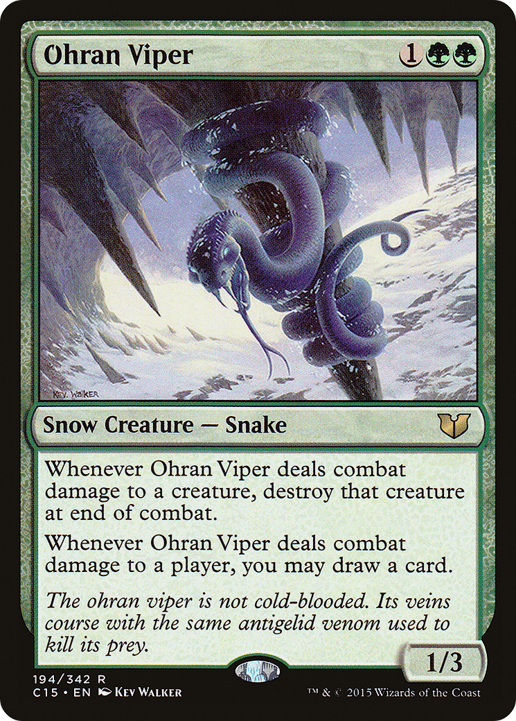 Ohran Viper (194) - Commander 2015