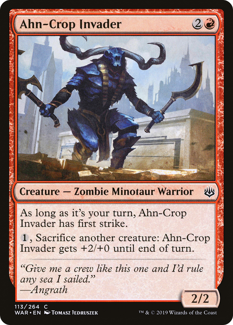 Ahn-Crop Invader (113) - War of the Spark