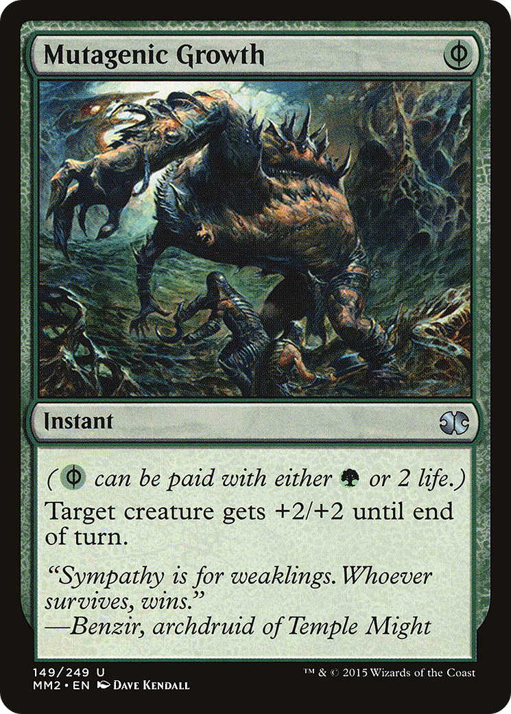 Mutagenic Growth (149) Foil - Modern Masters 2015