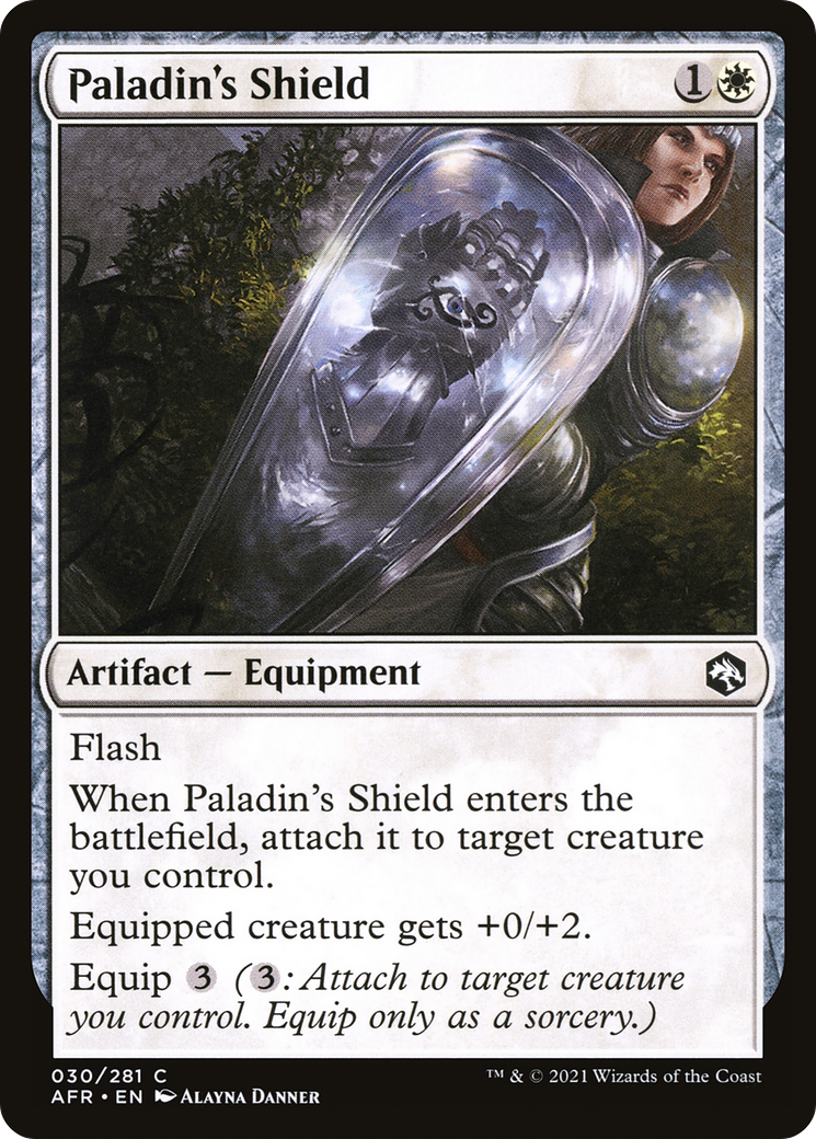 Paladin's Shield (030) Foil - Adventures in the Forgotten Realms