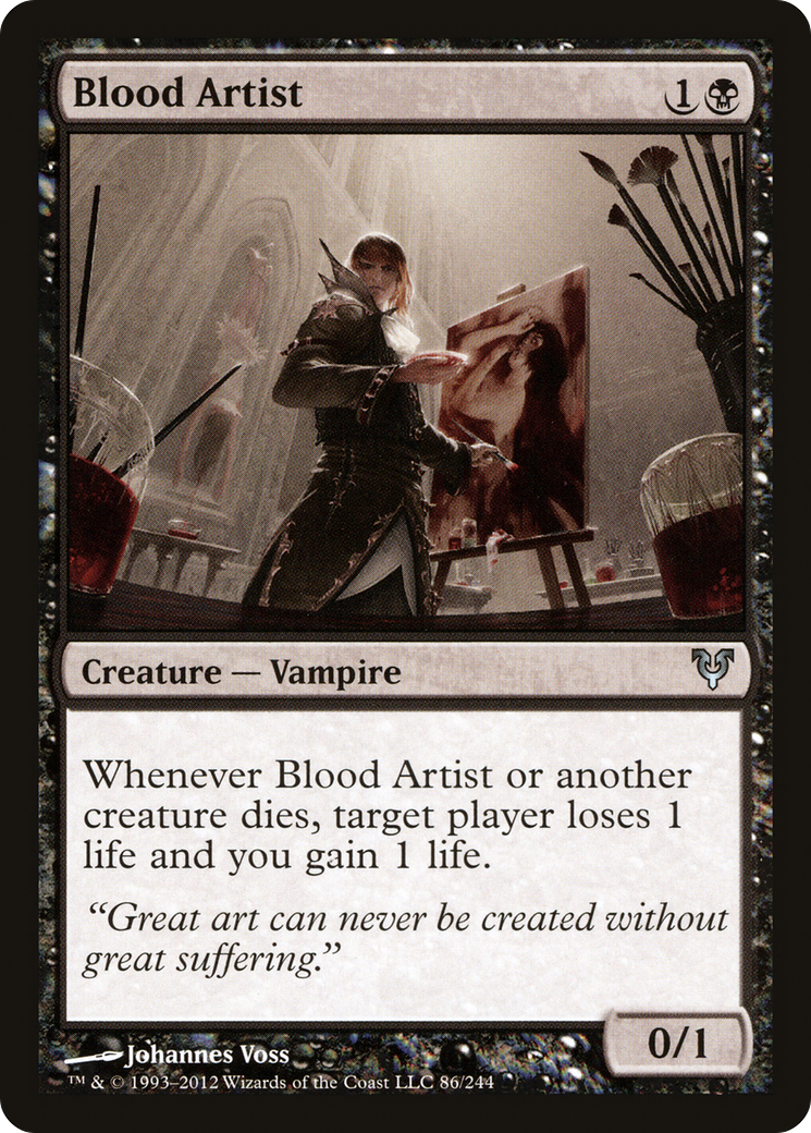 Blood Artist (086) - Avacyn Restored