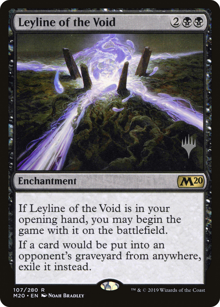 Leyline of the Void (107) Foil - Core Set 2020 Promos