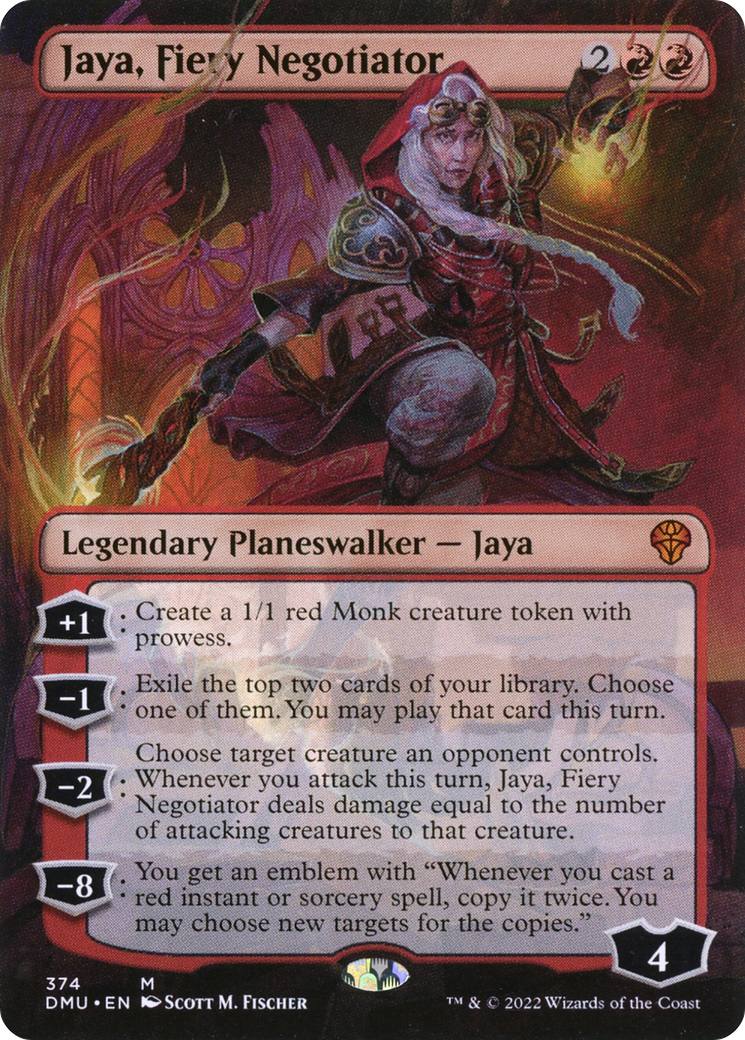 Jaya, Fiery Negotiator (374) Foil - Dominaria United