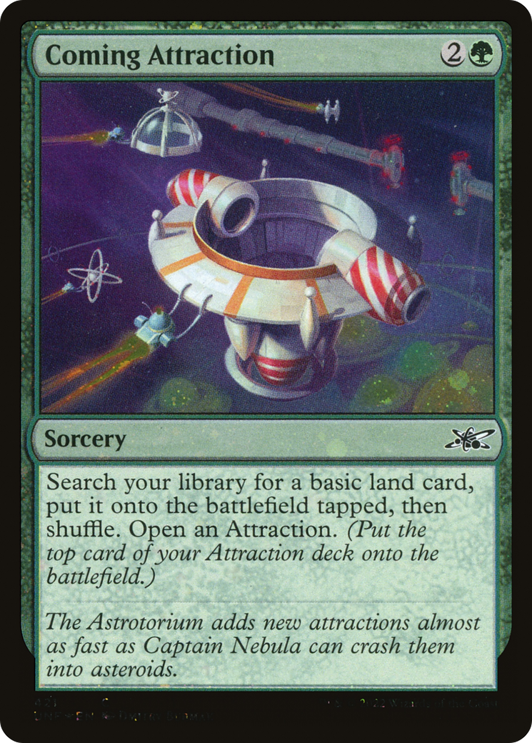 Coming Attraction (421) Foil - Unfinity