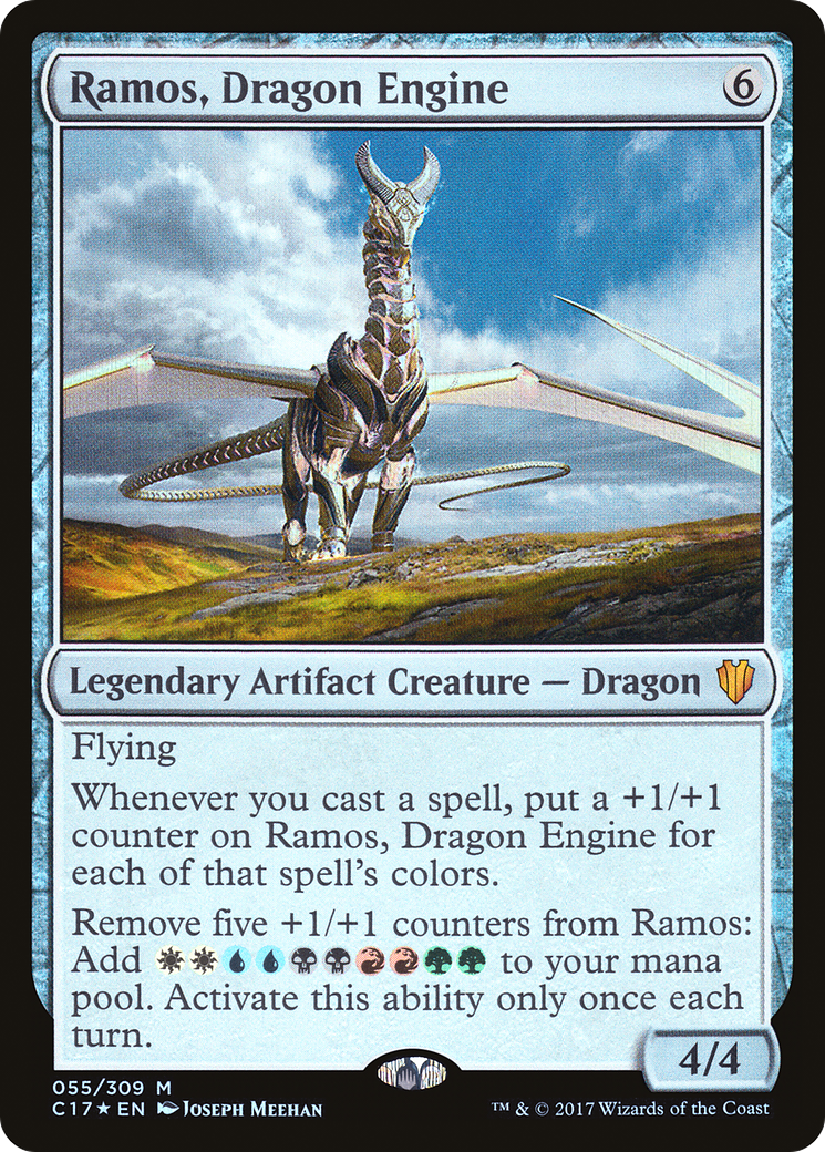 Ramos, Dragon Engine (055) Foil - Commander 2017