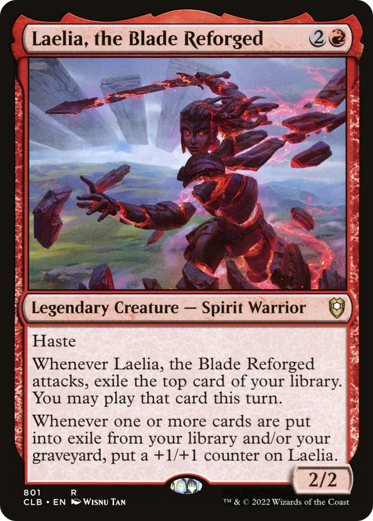 Laelia, the Blade Reforged (801) - Commander Legends: Battle for Baldur's Gate