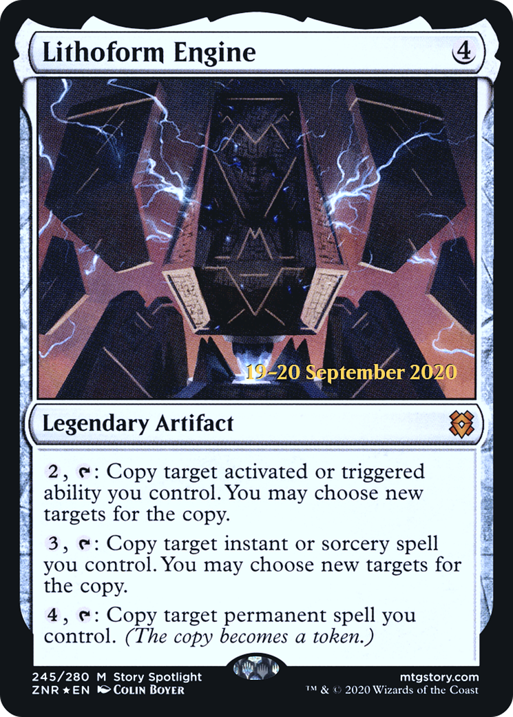 Lithoform Engine (245) Foil - Zendikar Rising Promos