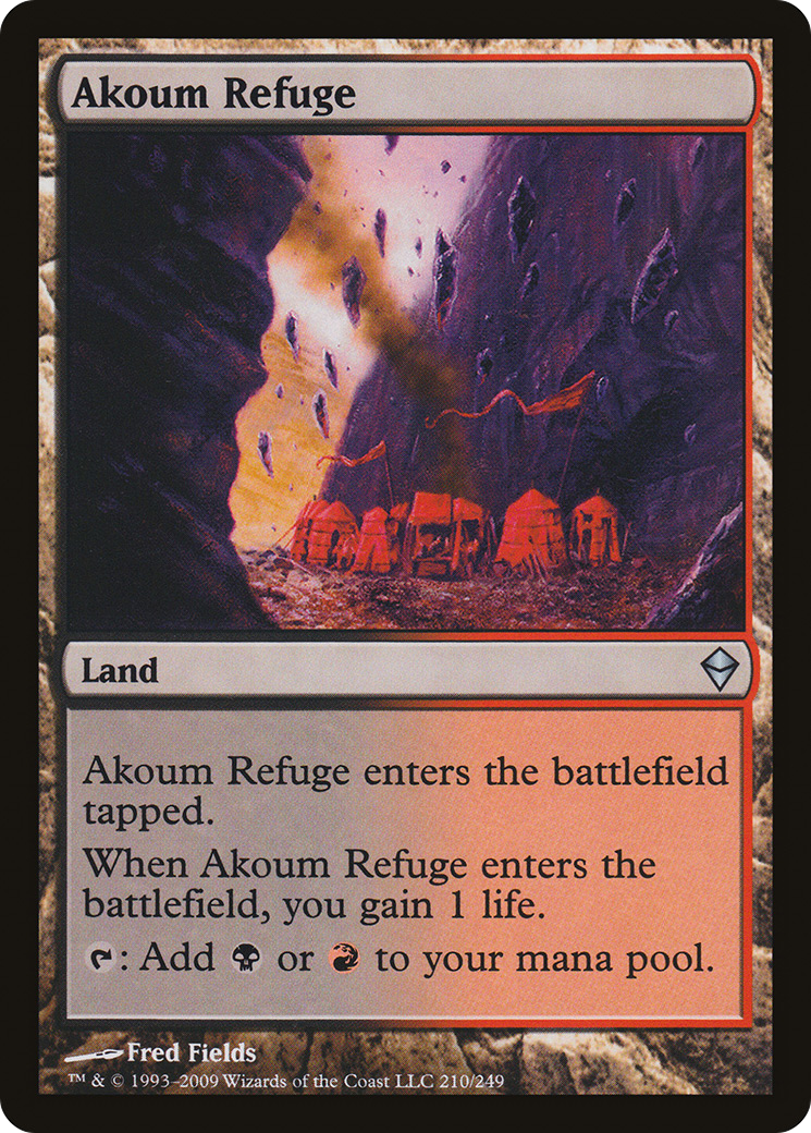 Akoum Refuge (210) - Zendikar