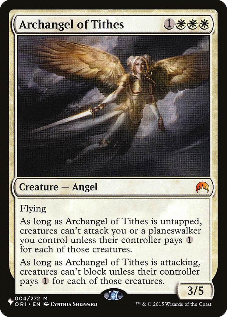 Archangel of Tithes (ORI-4) Foil - The List