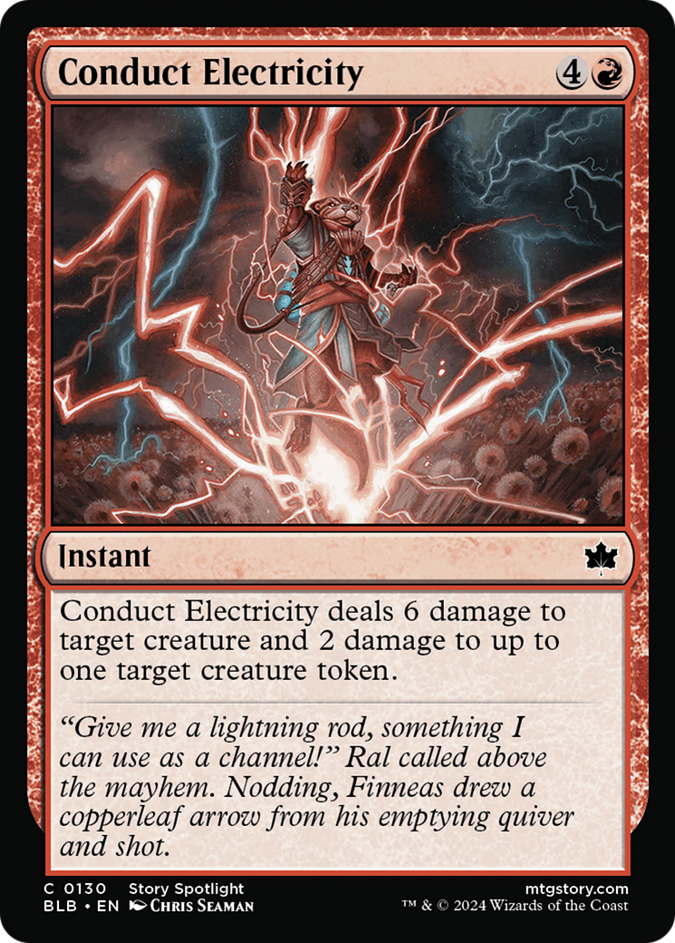 Conduct Electricity (130) Foil - Bloomburrow