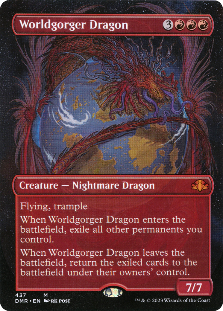 Worldgorger Dragon (437) - Dominaria Remastered