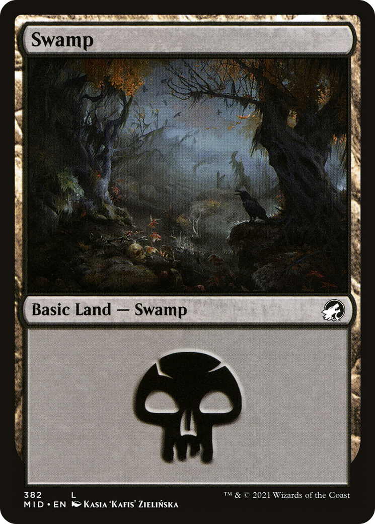 Swamp (382) - Innistrad: Midnight Hunt