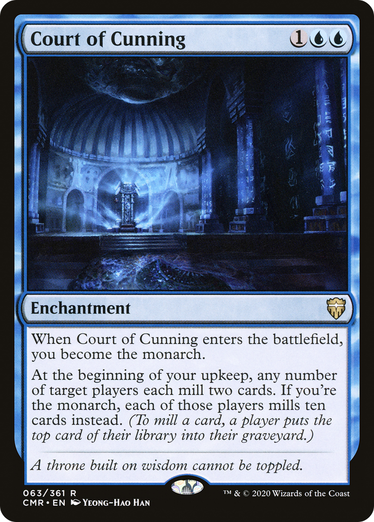 Court of Cunning (063) Foil - Commander Legends